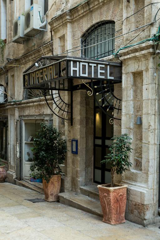 New Imperial Hotel Jerusalén Exterior foto